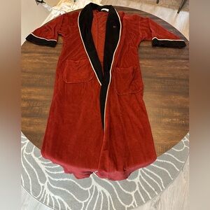 Vintage Christian Dior Plush Terry Robe One Size-Missing Belt